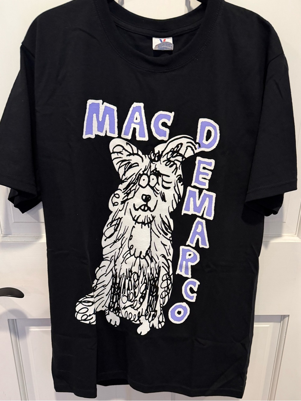Mac DeMarco 2026 Tour Tshirt with dog merch band